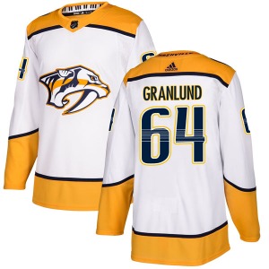 Mikael Granlund Nashville Predators Adidas Authentic Away Jersey (White)