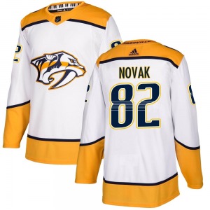 Tommy Novak Nashville Predators Adidas Authentic Away Jersey (White)