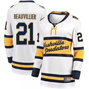 Anthony Beauvillier Nashville Predators Fanatics Branded Women's Breakaway 2020 Winter Classic Player Jersey (White)