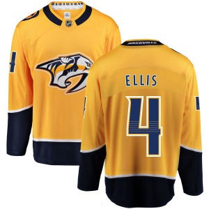 Ryan Ellis Nashville Predators Fanatics Branded Breakaway Home Jersey (Yellow)
