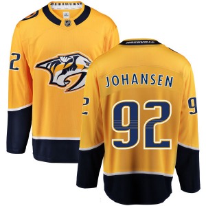 Ryan Johansen Nashville Predators Fanatics Branded Breakaway Home Jersey (Yellow)