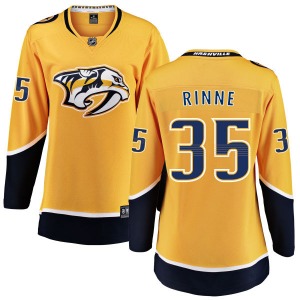 Pekka Rinne Nashville Predators Fanatics Branded Women's Breakaway Home Jersey (Yellow)