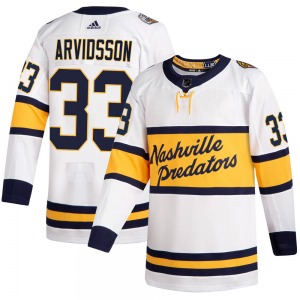 Viktor Arvidsson Nashville Predators Adidas Authentic 2020 Winter Classic Jersey (White)