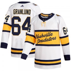 Mikael Granlund Nashville Predators Adidas Authentic 2020 Winter Classic Jersey (White)