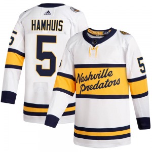 Dan Hamhuis Nashville Predators Adidas Authentic 2020 Winter Classic Jersey (White)