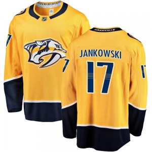 Mark Jankowski Nashville Predators Fanatics Branded Breakaway Home Jersey (Gold)