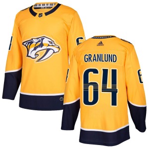 Mikael Granlund Nashville Predators Adidas Authentic Home Jersey (Gold)