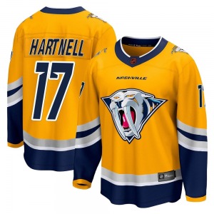 Scott Hartnell Nashville Predators Fanatics Branded Breakaway Special Edition 2.0 Jersey (Yellow)