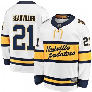 Anthony Beauvillier Nashville Predators Fanatics Branded Youth Breakaway 2020 Winter Classic Player Jersey (White)